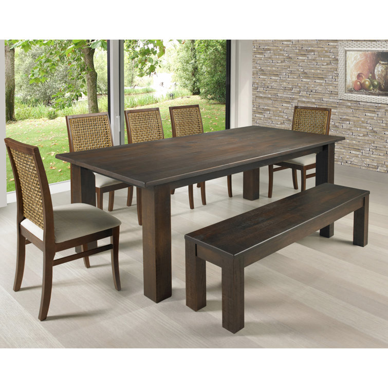 Artefama 79'' Pine Solid Wood Dining Table & Reviews Wayfair